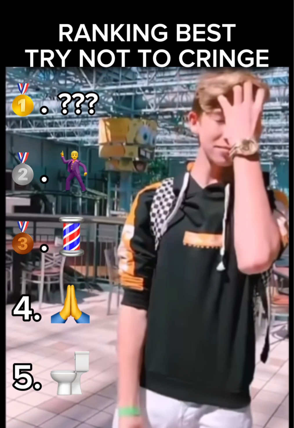 Ranking BEST Try not to Cringe.  #cat #funny #meme #tiktok 