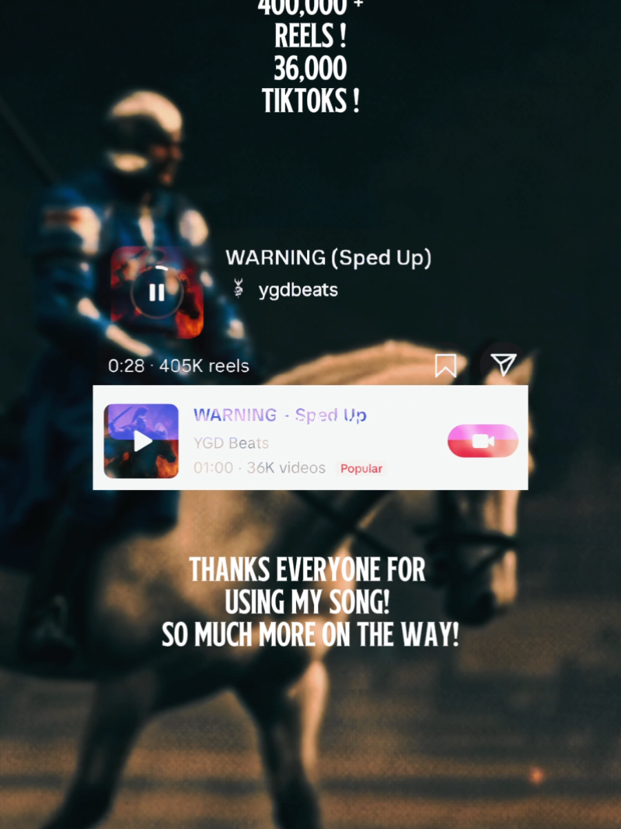 YGD Beats - WARNING Is Out on all Music Platforms ❗️🔥🎵 