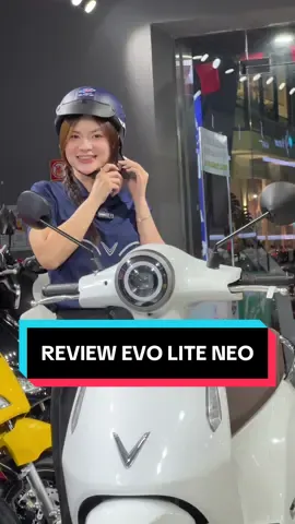Review Evo Lite Neo cho học sinh không cần bằng lái nè mấy bà #xedien #vinfast  #dcgr #vf3 