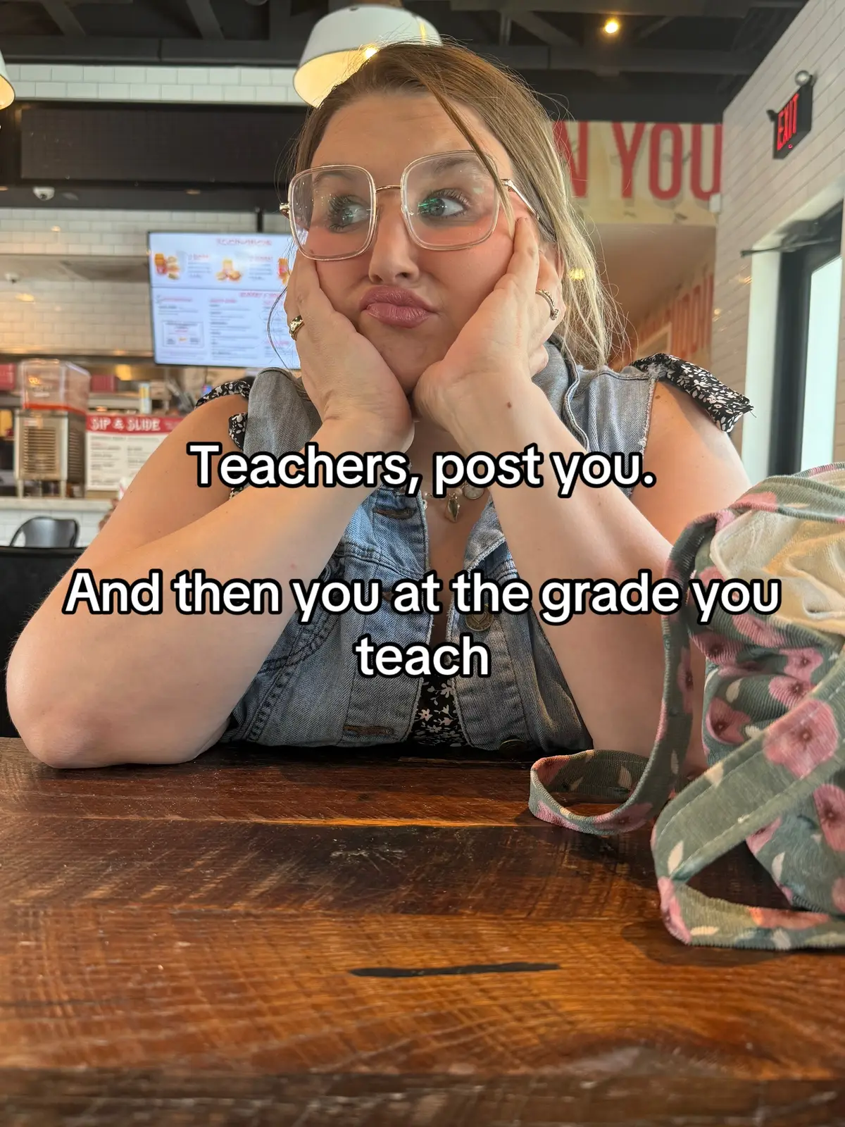 Man she really was a cutie though. And if you wanna help this cutie out, I still have some needs on my class wishlist!!  #teachersoftiktok #5thgradeteacher #plussizeteacher #teachertok teachers, 5th grade, throw back, 5th grade teacher 