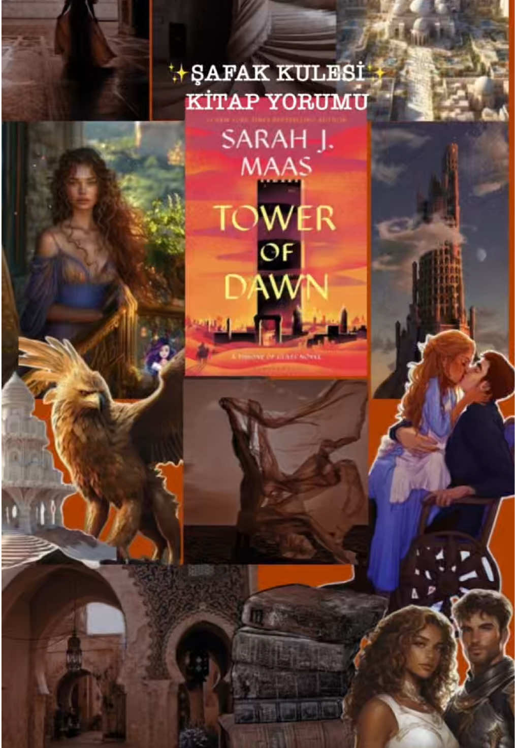 🌅🏰                                                                                                #sarahjmaas #şafakkulesi #towerofdawn #book #booktoker 