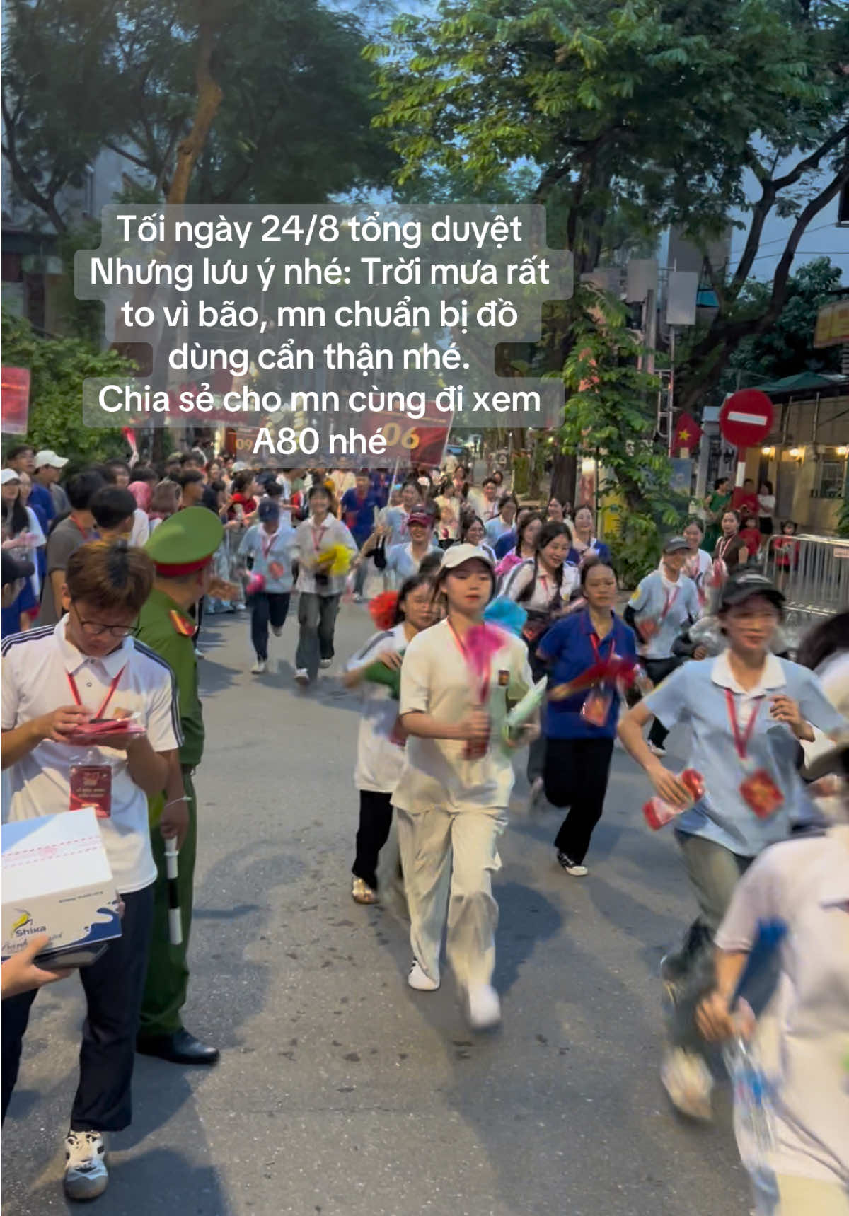 Chia sẻ lưu ý đi xem tổng duyệt A80 ngày 24/8 #A80 