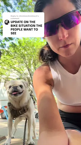 Replying to @christinechristinech a puganeer adventure attempt… 🚲 