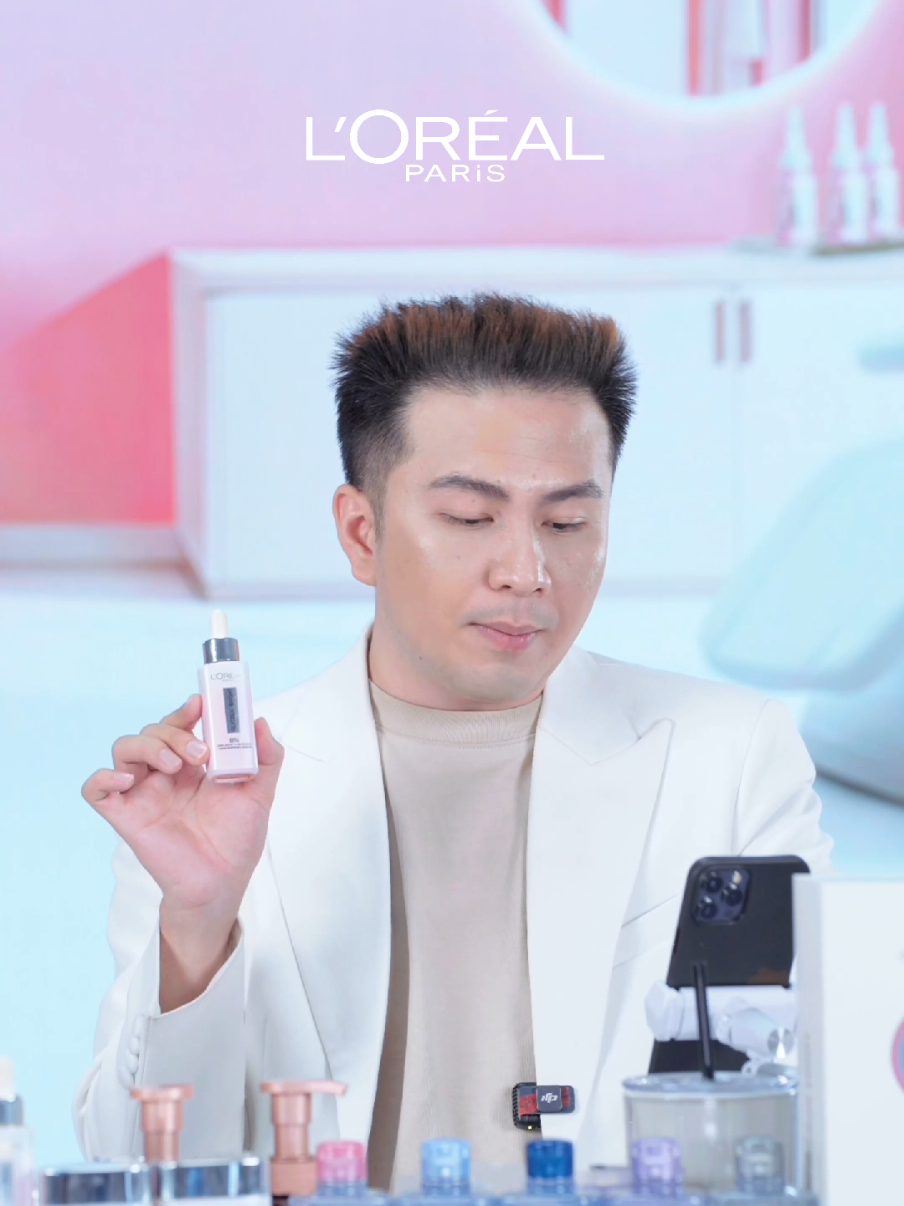 Cải thiện thâm sau mụn, thâm sạm nám, kiên trì mỗi ngày, sáng nhớ chống nắng che chắn da kỹ để nhanh thấy hiệu quả dưỡng sáng nha #lorealparis_vn #lorealparis #tiktoklive #muataitiktokshop #glycolicmelasyl 