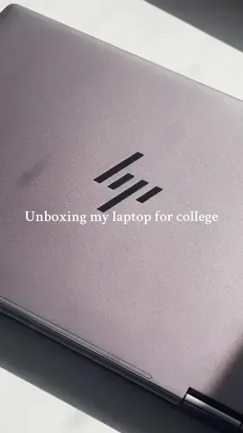 Unbox my new @HP Spectre x360 with me ! #unboxing #college #newlaptop #onlineschool #laptop 