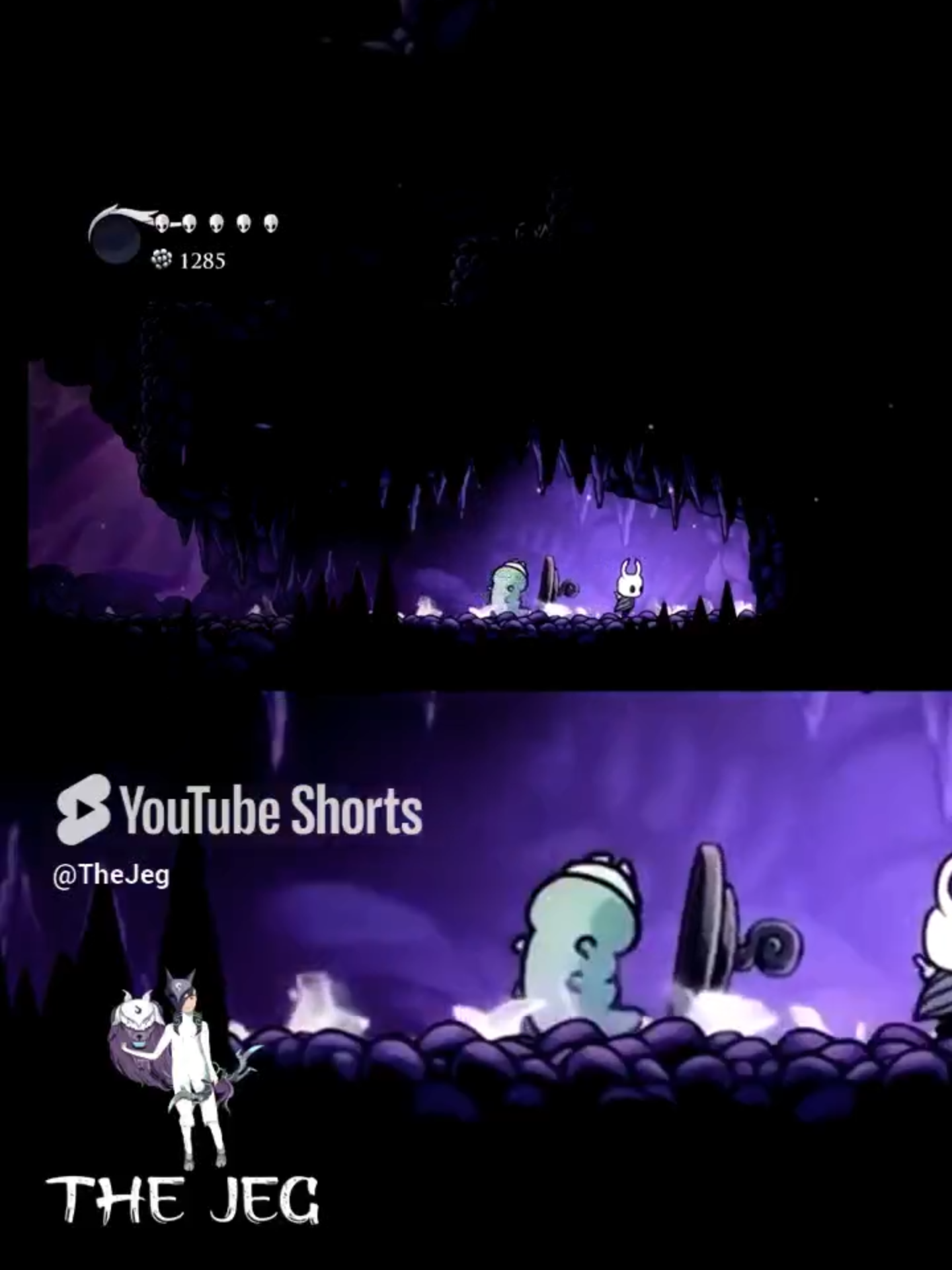 Conseguir Las Larvas En Cumbres De Cristal Hollow Knight _ The Jeg Orugas 5 #HollowKnight #Guía