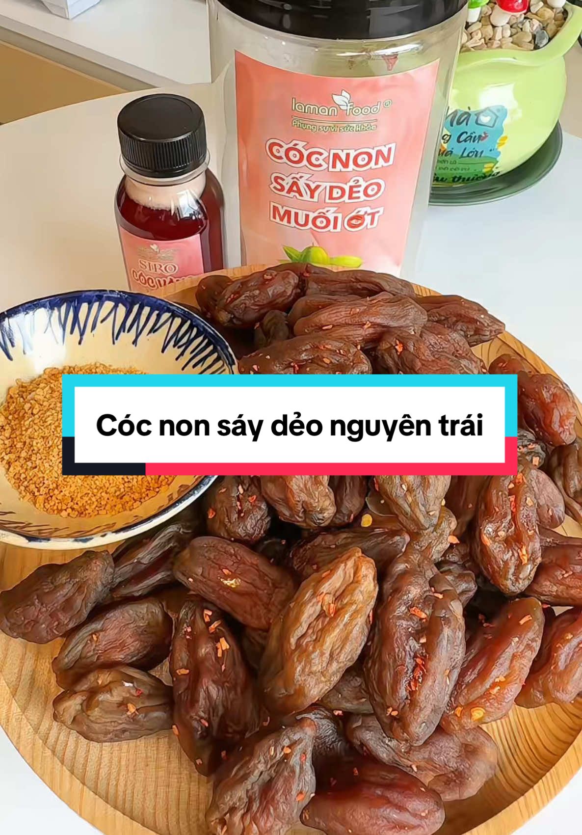 Cóc non sấy dẻo nguyên trái, dành cho mấy bà ghiền ăn đồ chua ngọt nè #celinecam #anvat #cocnonsaydeo #cocsaydeo #yummy 