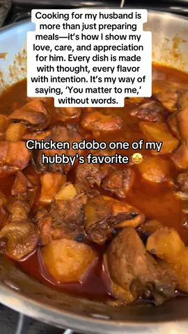 Cooking is my Love Language ❤️ @Theophilus  #cookingathometiktoktv  #filipinofood  #adobo  #viral 