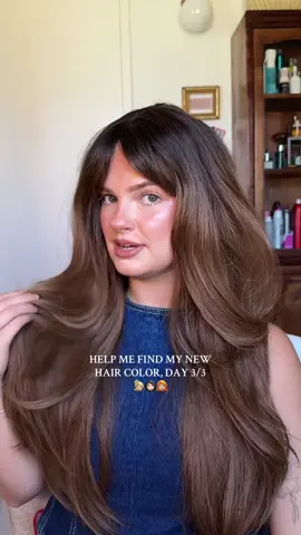ummmm did we save the best for last? omg…. 🤎🤎🤎🤎  #newhaircolor #changingmyhaircolor #hairtransformation #hairtrends #brown #redtobrown #findingmyhaircolor