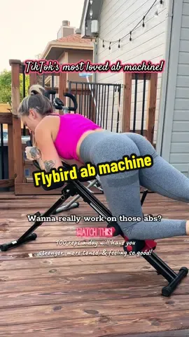 Core. Upper body. Glutes.  This simple machine has helped me build strength, tone my abs, and boost my all over confidence. I wasn’t able to do half of these reps 6 weeks ago. Start today and stay consistent!!!  #abs #workoutmotivation 