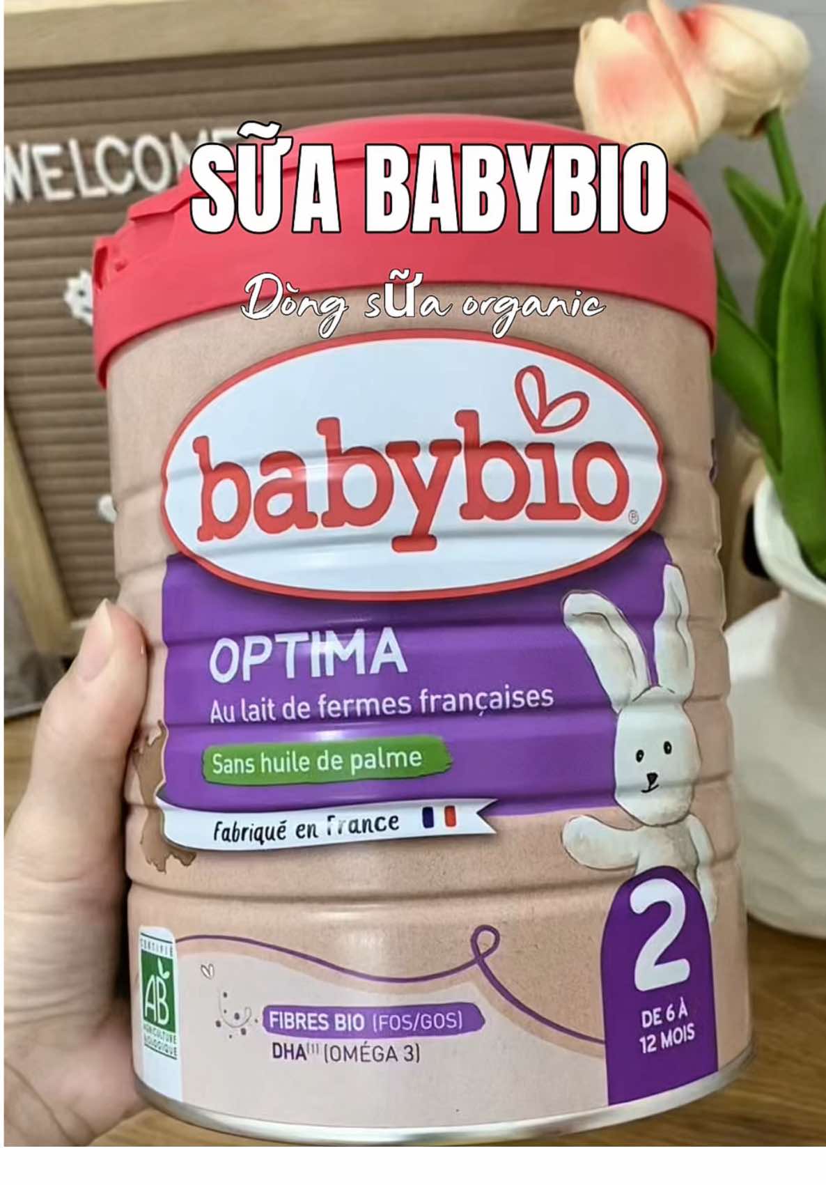 Bà nào đang tìm dòng sữa hỗ trợ bé tiêu hoá tốt và phát triển toàn diện có thể tham khảo sang dòng sữa Babybio nhé #babybio #babybiovietnam #suaorganic #suabo 