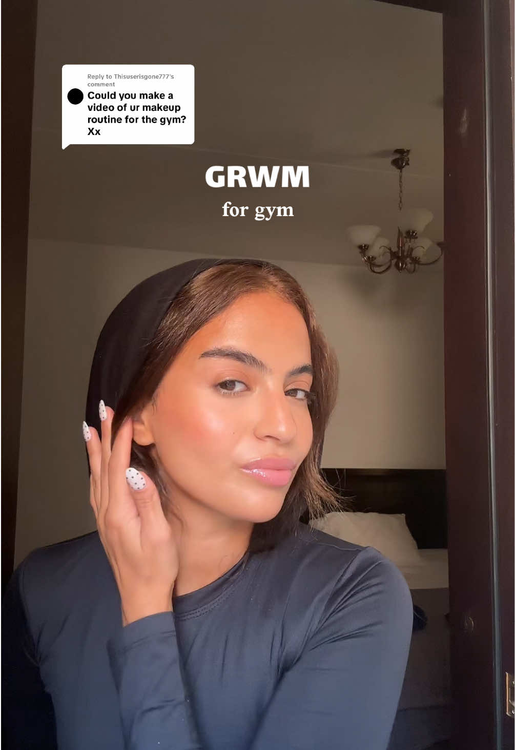 Replying to @Thisuserisgone777 Look good, lift good 😋 Products used: Sunscreen @haruharu wonder  Benetint @Benefit Cosmetics  Eyebrow wax & pencil @Benefit Cosmetics UK  Tint @Mothernaked  Concealer @NYX Professional Makeup  Loose powder @essence.cosmetics  Setting spray @MAYBELLINE_KSA  Gloss @Bræs.co  #grwmgym #gymmakeup #grwm #makeuptutorial 