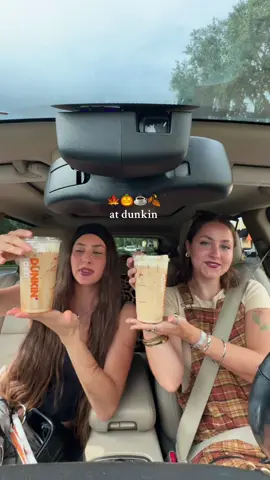 ORDERS INCLUDED 🫡 tastes like the best time of the year 🎃 @Dunkin' #dunkin #dunkinfallmenu #pumpkinspice #dunkinorder #coffeeorder 