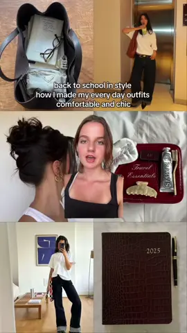 Back to school in style: how I made my everyday outfits look comfortable and chic 🤍 Instagram rebeccakrizman_  Back to school outfits and uni outfits inspo 2025 #backtoschooloutfit #backtoschool #chicoutfit #effortlesschic #unioutfits 