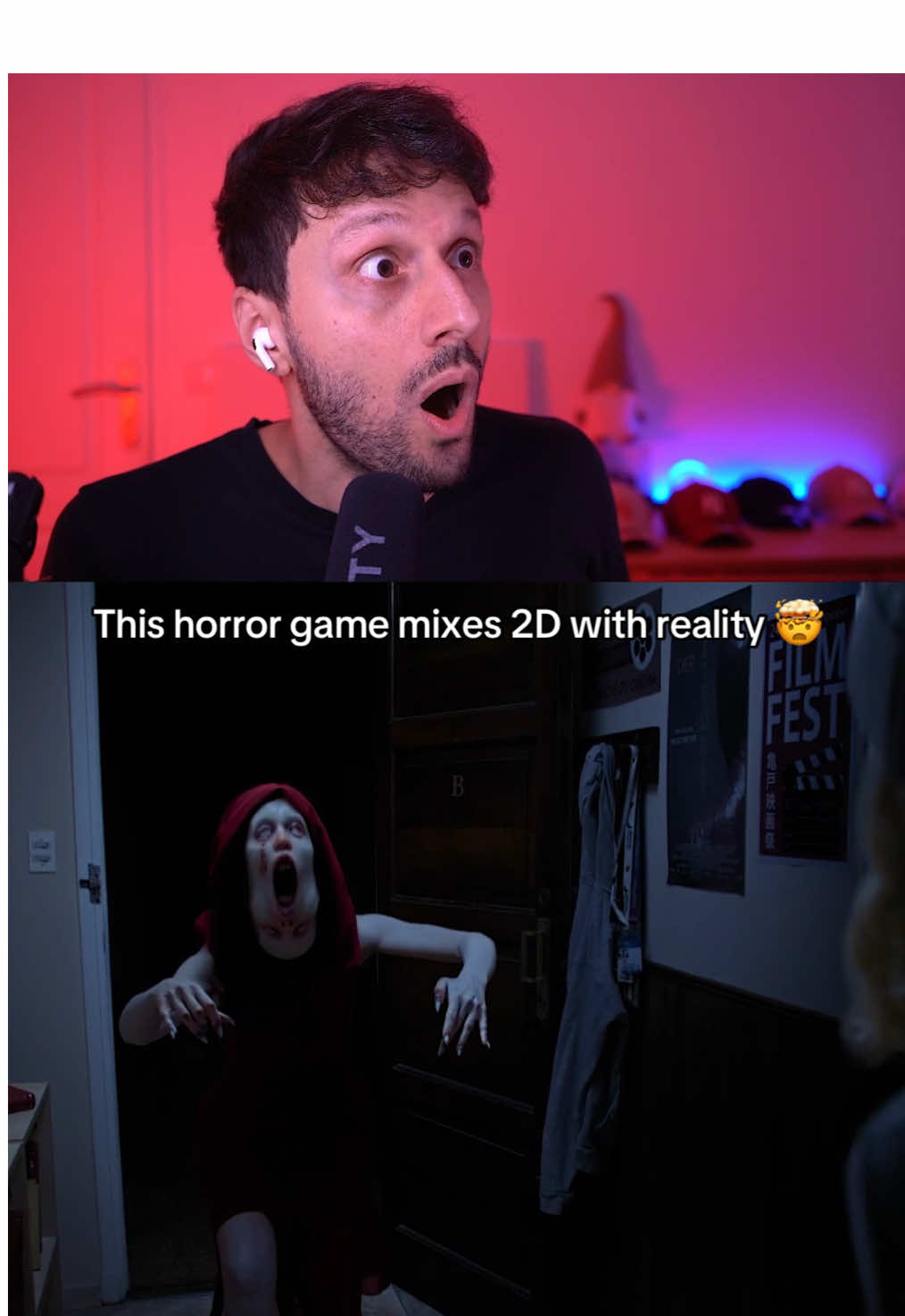 This horror game blew my mind 🤯.  Game name: Tenebris Somnia.  #horrorgame #tenebrissomnia #indiehorror #gaming #games 