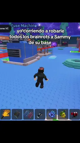 no juego nunca pero hoy si tenia que jugar roblox🗿 #robloxfyp #robaunbrairont #steelabrainrot #adminabuse #sammy 