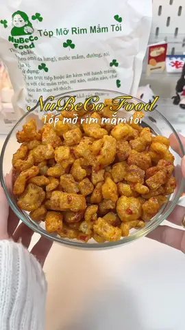 Tóp mỡ rim mắm tỏi của NuBeCo Food ăn siu cuốn lun mấy bà cứ phải gọi là giòn rụm, đậm đà, thơm ngon🤤 ✨ #nubecofood #topmorimmamtoi #anvat #reviewanngon #mukbang 