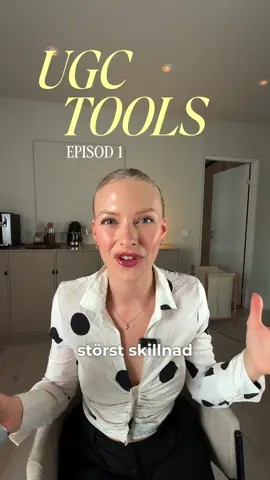 Startar en ny serie: Tools of a UGC Creator ⚡️ Först ut: gimbalen som gör att jag slipper vara både modell & kameraman. Lifesaver. Del 2 snart… 👀 #u#ugccreatoru#ugcswedenu#contentcreator #contentcreator 