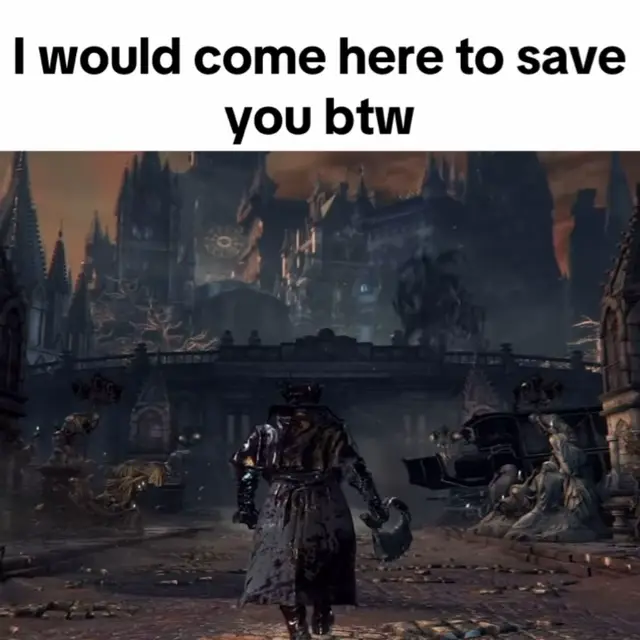 Anywhere literally#bloodborne #0lfkrbloodborne #eldenring #fyp #🪔 #xyzcba 