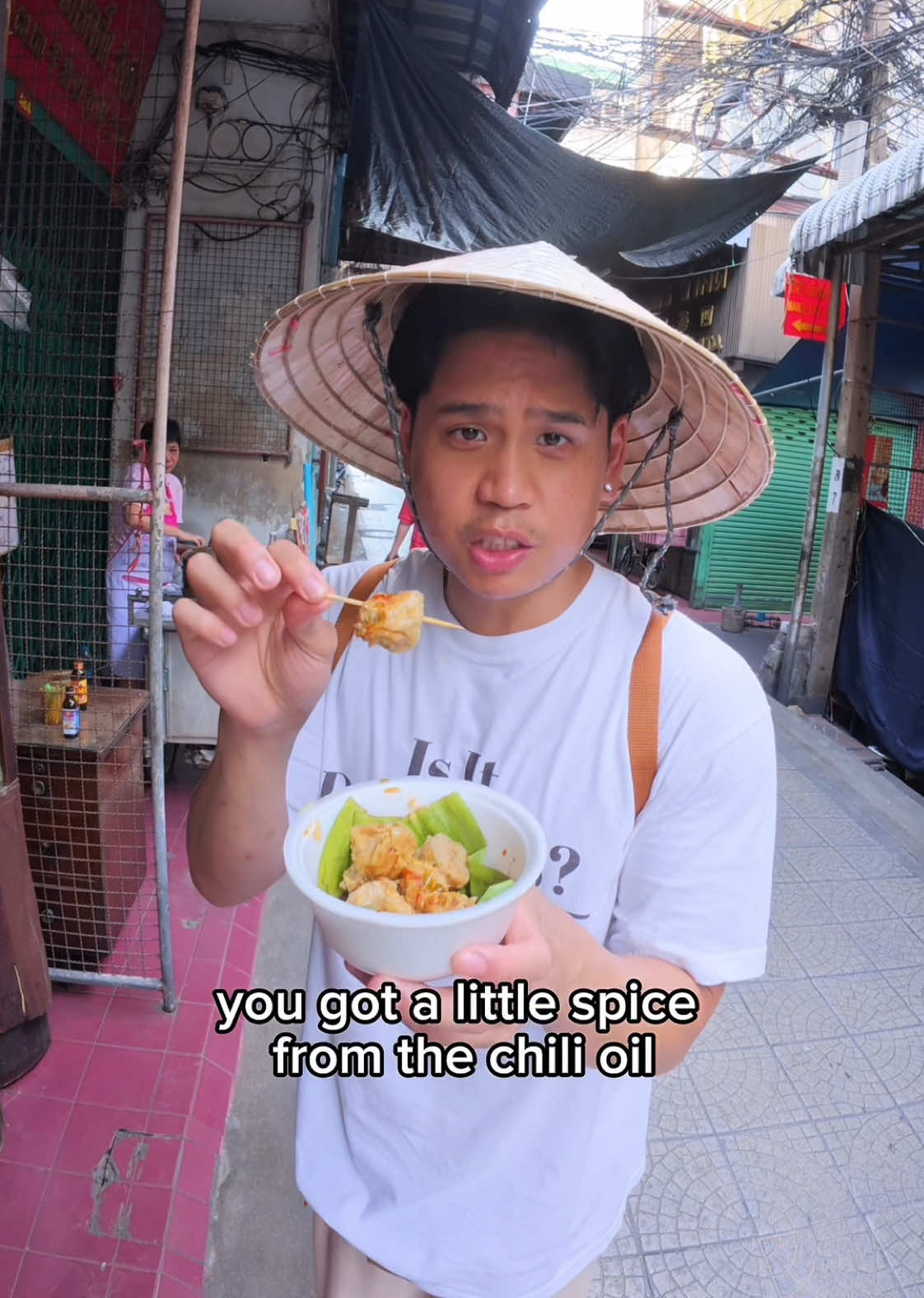 $2.00 dim-sum in Bangkok, Thailand 🇹🇭 #solotravel #streetfood 