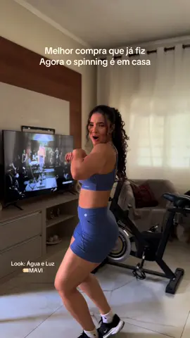 Bike da Odin Fit! 🏷️Cupom:MAVI 10%off em todo o site! #fy #spinning 