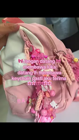 🫵🏻🎀🌸🌸🌸#fyp #keychain #pink #promoseruweekend #promomakanmerdeka 