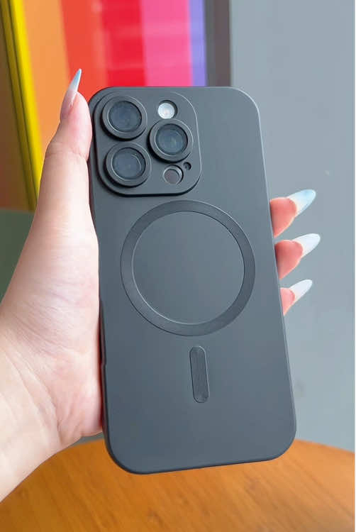 Matte & protective iphone case🤩#tiktok #tiktokshop #magsafecase #phonecase #foryoupage    