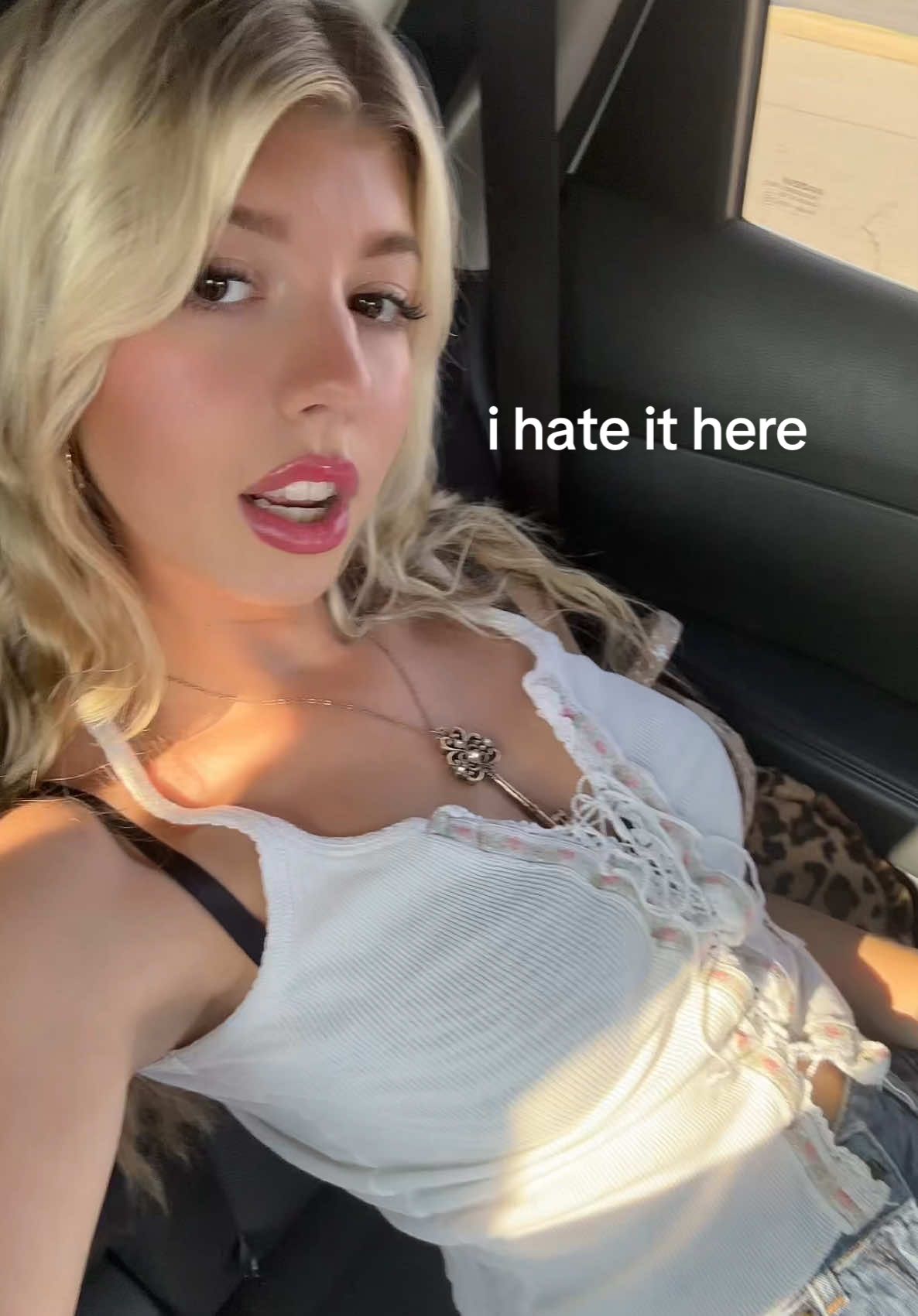 felt fitting considering my key necklace 🤍 #fyp #jewelrygirl #taylorswift #ihateithere 