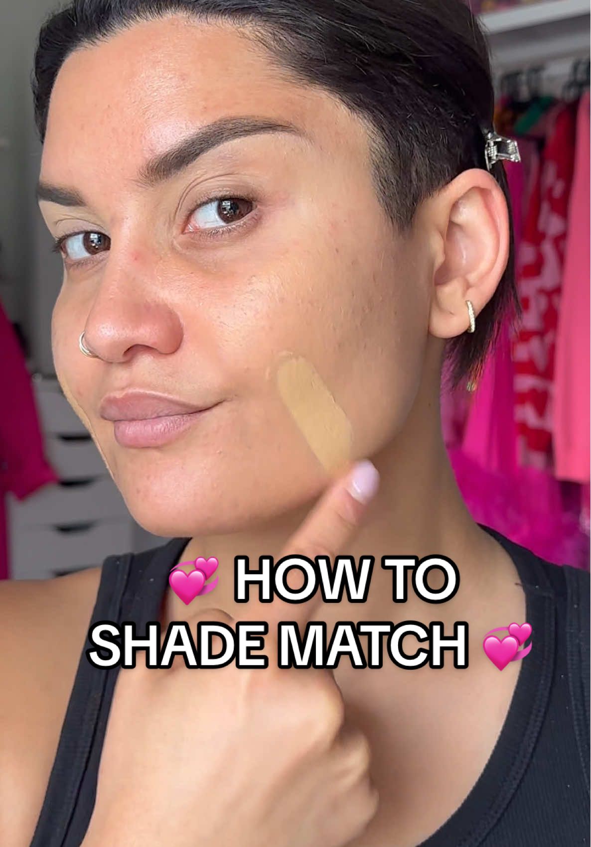 PSA: you are shade matching wrong 🙅‍♀️ blending is key for your perfect The #POREfessional foundation match 💖 #benefitcosmetics #fyp #shadematch 
