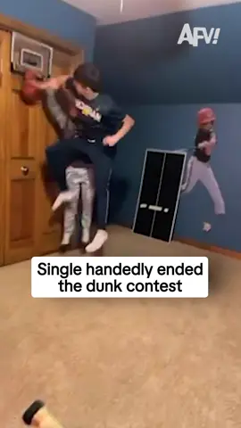 Vince Carter would be proud 🏀 #afv #fail #funny