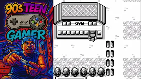 In the useless category you can fish in the gym statues lol, I don’t think you ever get a bite though #pokemonred #pokemonblue #pokemon #gameboy