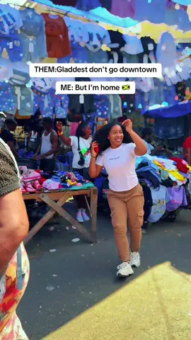 Downtown Jamaica Is LOVE ❤️🇯🇲 Where should I dance next ? #gladdest #jamaica #dance 