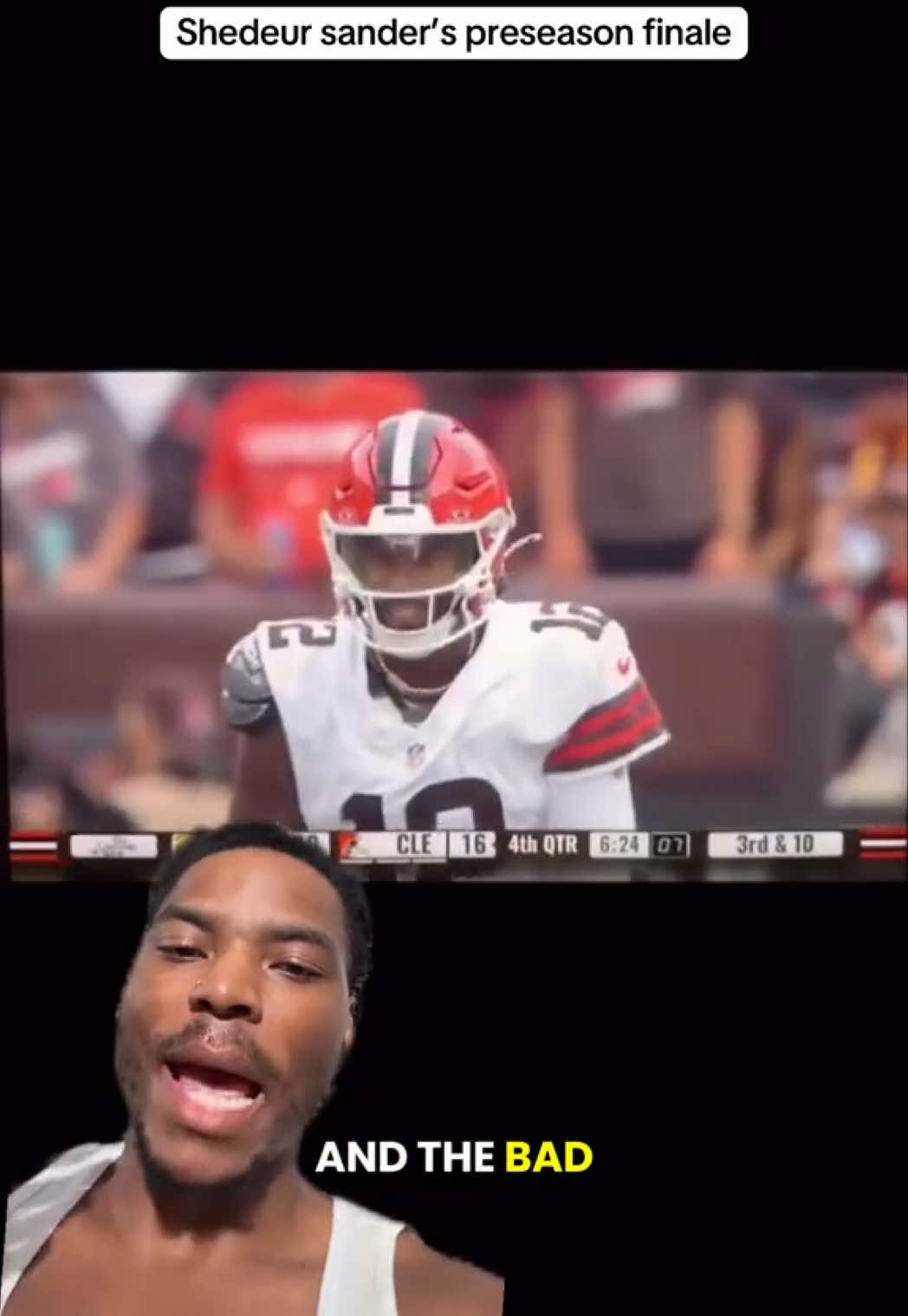 Two things can be true Shedeur sanders with the 3rd team offense you get third offense results but also throwing the ball away is always a better business decision than extending place so that bad things don’t happen #greenscreenvideo #greenscreen #creatorsearchinsights  #shedeursanders, #nfl, #football, #colorado, #cfb