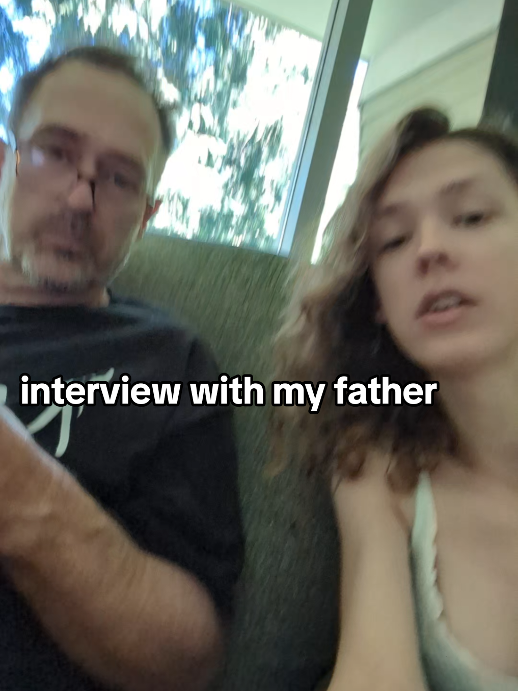 visiting home. sat down with my dad to ask some real questions  #fyp #gay #trans #lgbt #dadsoftiktok 