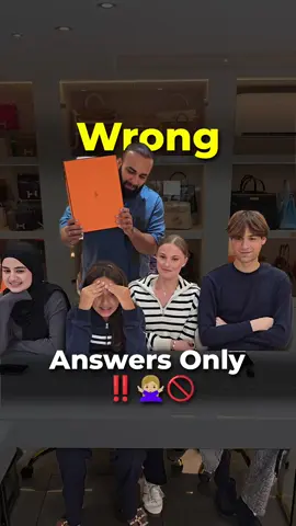 This broke me: every well-trained staff at Love Luxury is now panicking for being wrong😂 who do you think survived this challenge? 👀🙆🏻‍♀️ #FYP #LoveLuxury #LuxuryLife #Hermès #LondonLife