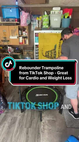 We talk about a rebounder trampoline purchased from TikTok Shop that can hold up to 490 pounds. It's a good cardio workout, and the speaker is currently on a weight loss journey, planning to use the trampoline for their workouts. The trampoline was easy to assemble, taking only about 10 minutes. @FED Fitness Global  #tiktokshopbacktoschool #minitrampoline #fitnessjourney #excerciseathome #homeworkoutideas 