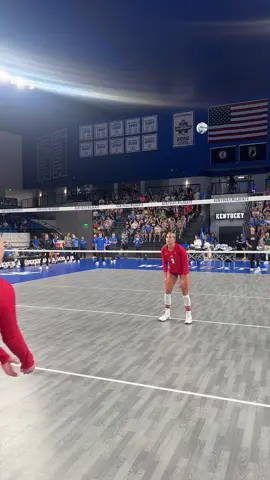 Warm ups ☑️ #gobucks #volleyball #ohiostate #fyp #osu 