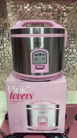 Panela de Arroz Elétrica Britânia @Britânia Eletro Oficial #PinkLovers #Britânia #cozinharosa #paneladearroz #panelaeletrica 
