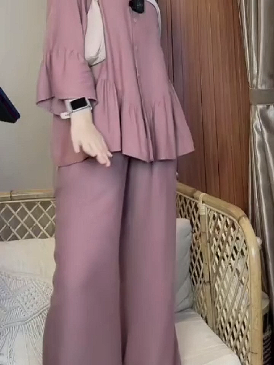 one set wanita #bajuwanita #oneset #trending #fyp 