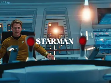 I'm reposting, it flopped... yet it took me 6 hours.. #STARTREK x #STARMAN #viral #jimkirk #edit 