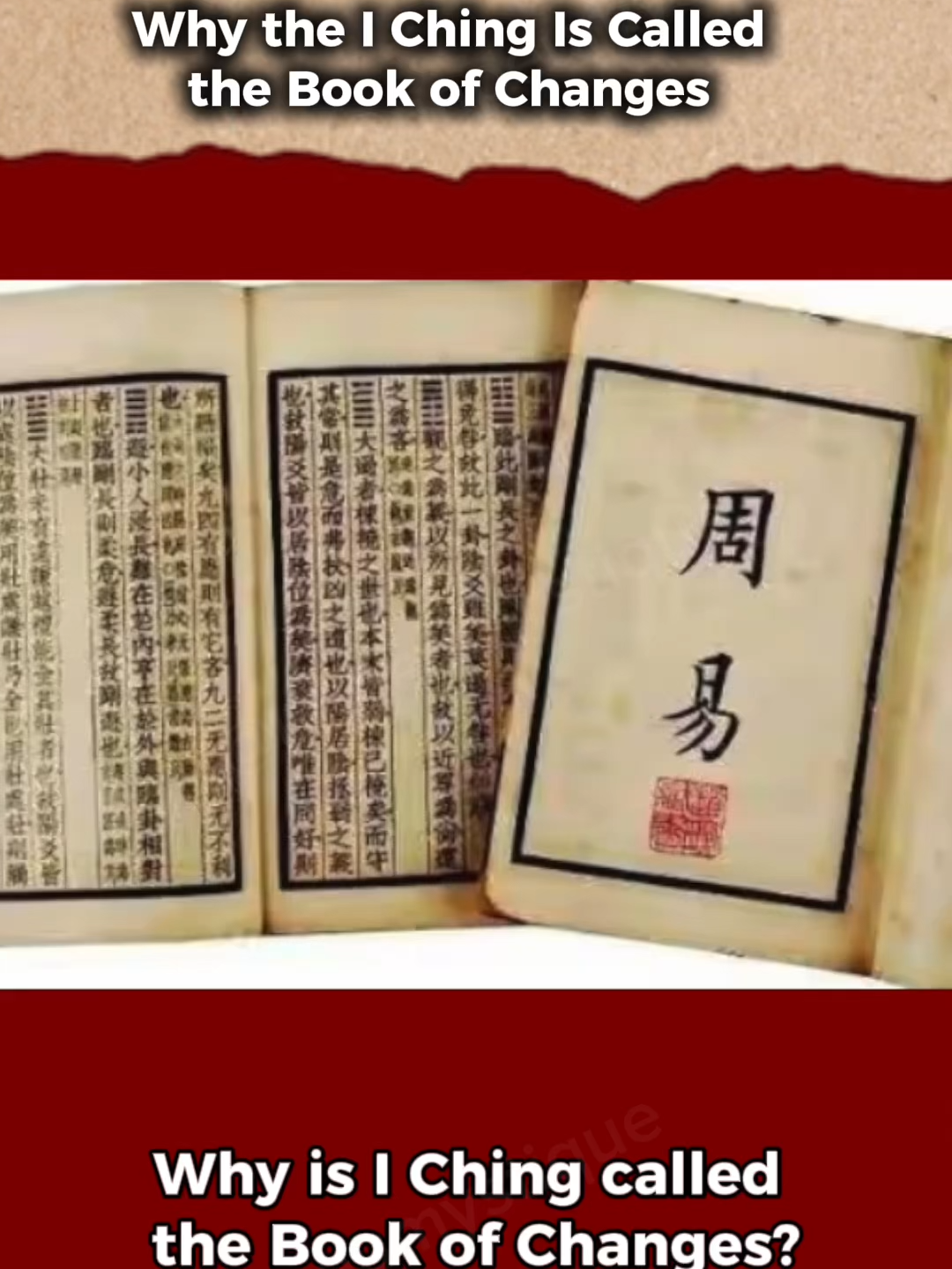 The I Ching — Book of Changes — teaches us that nothing stays the same.#IChing #BookOfChanges #AncientWisdom #Philosophy #LifeLessons #YinYang