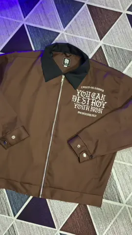 Weister Work Jacket Boxy Brown✨🔥#workjaket #fyp #masukberanda 