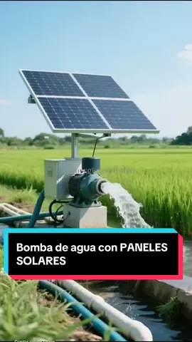 Bomba de agua con PANELES SOLARES. Clase en vivo de PANELES SOLARES en el link del perfil 👉 #electricista #electricidad #panelessolares #bombadeagua #tecnicoinstalador 