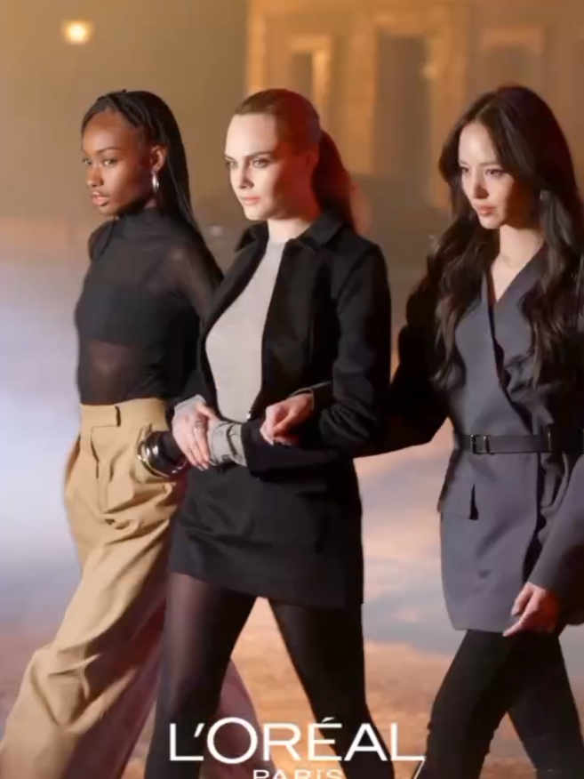 Nycha and Cara Delevingne  #nychaa #caradelevingne #lorealparis 