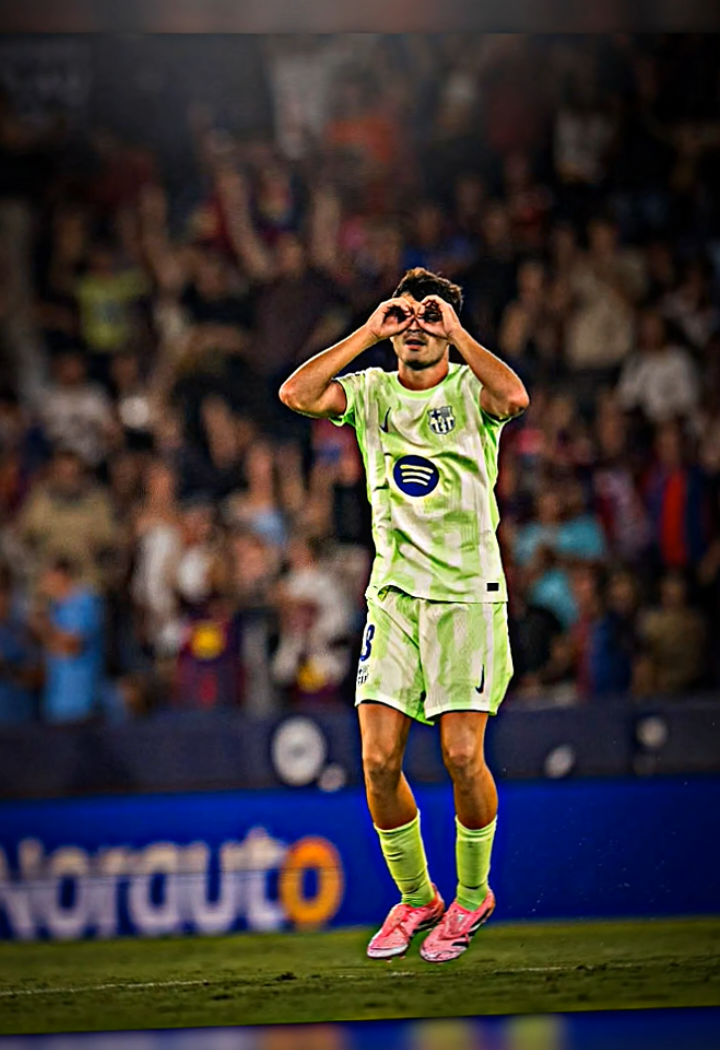 Pedri Goal Rocket 🚀 vs Levante  #pedri #barcelona #viscabarca🔴🔵 #fcbarcelona  #football #jjbola #fyp #foryoupage 