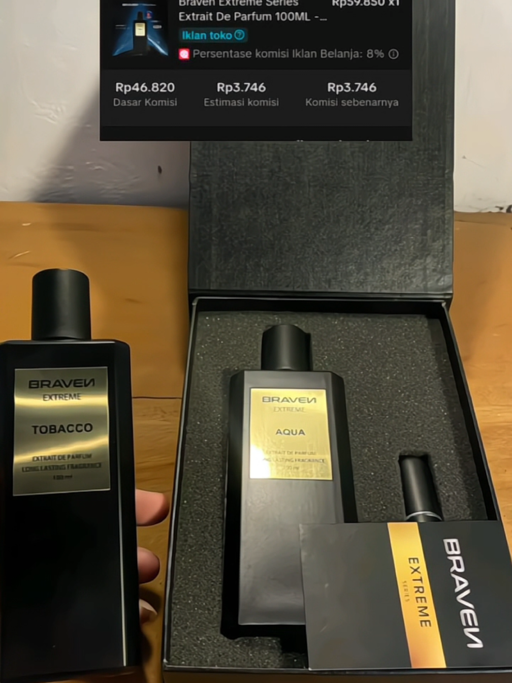 ini siapa yang dapat harga segitu woi😭#bravenparfum #parfum #foryou 