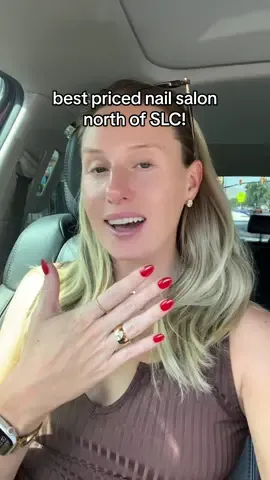 I can’t believe I’m ungatekeeping this nail salon but I’m always happy to help a gal save some cash 💅🏻 #utahnails#nailsalons#utahnailsalon#utahnailtech#utahgirl 