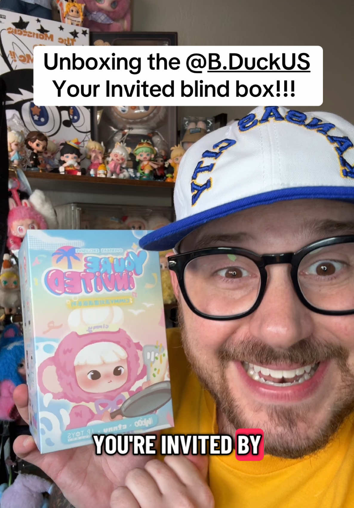 Unboxing the @B.Duck US Your Invited blind box!!! 📦 🐘 #bduck #creatorsearchinsights #backtoschool #blindbox #blindboxopening 