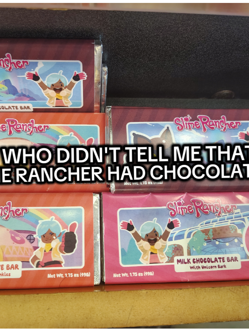 I GOT ONE 👹 I FOUND THEM ALL AT #booksamillion !!   #slimerancher #chocolate #candy  #slimerancher2 