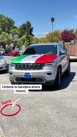 #bandera #banderamexicana #banderaparacarro #carro #viral 